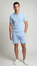 Elegante conjunto de polo