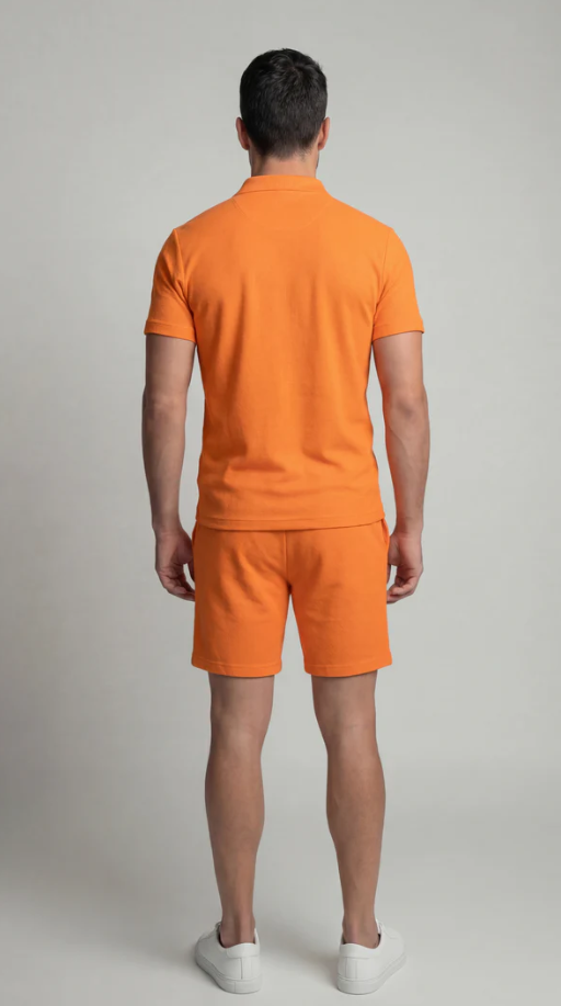 Elegante conjunto de polo