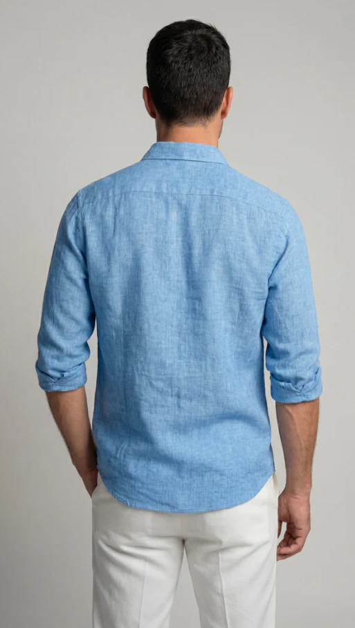 Camisa clasica de algodón