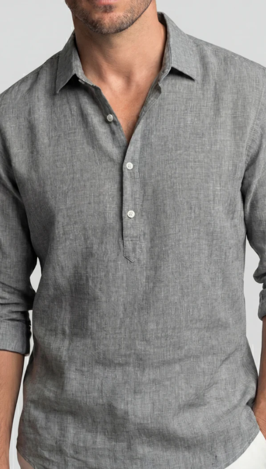 Camisa clasica de algodón