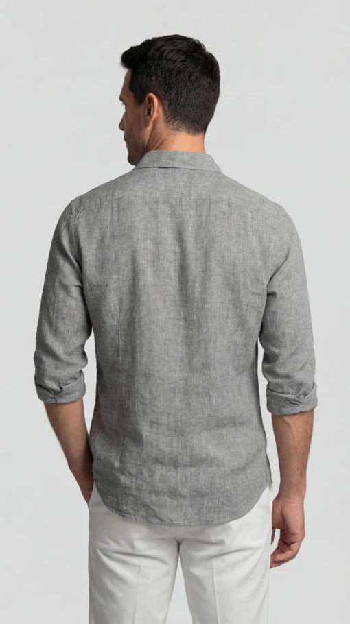 Camisa clasica de algodón
