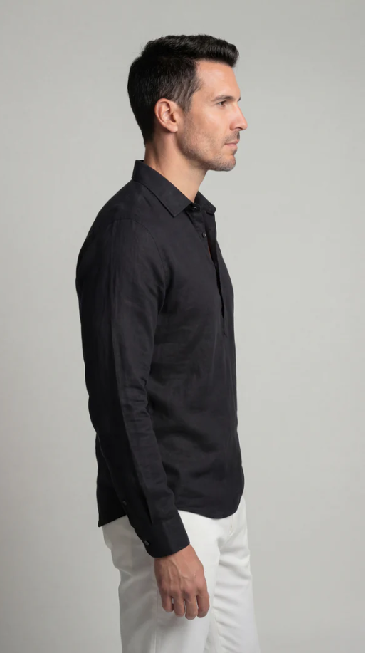 Camisa clasica de algodón