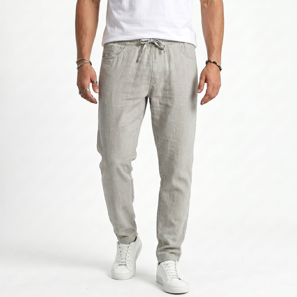 Pantalones de Playa de Lino